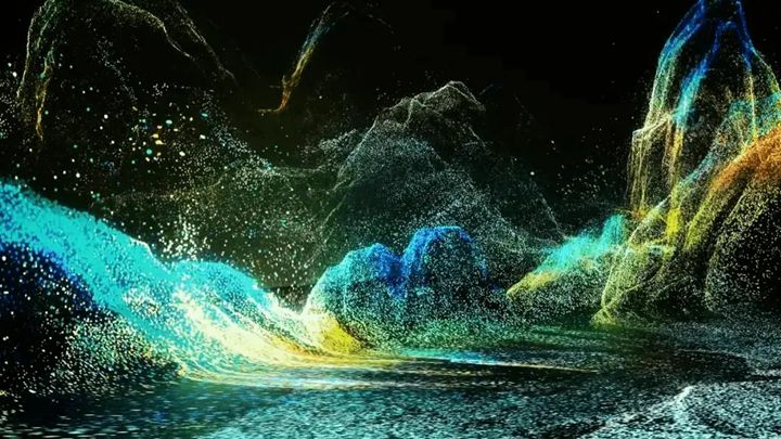 沉浸式光影體驗空間設計應用呈現效果