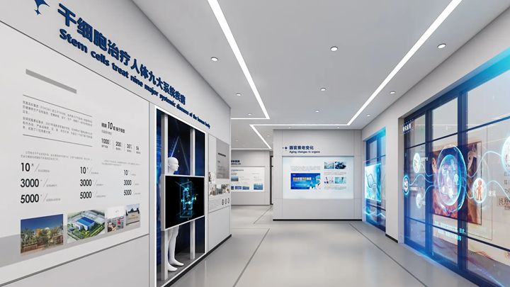 新能源智能化數(shù)字展廳建設(shè)效果
