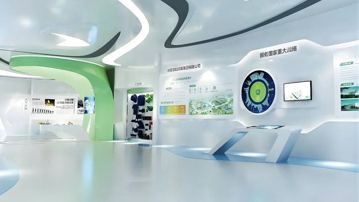 現(xiàn)代化新能源主題展廳設(shè)計(jì)制作應(yīng)用效果